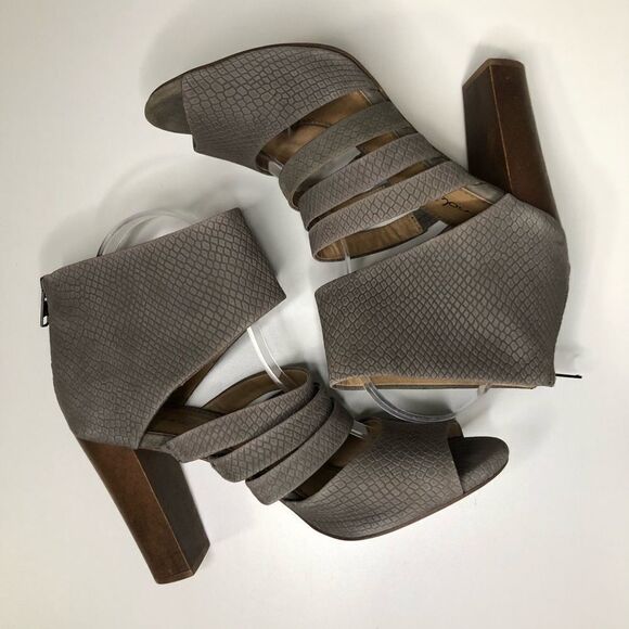 SPLENDID jackie cut out peep toe fine leather - Picture 5 of 12